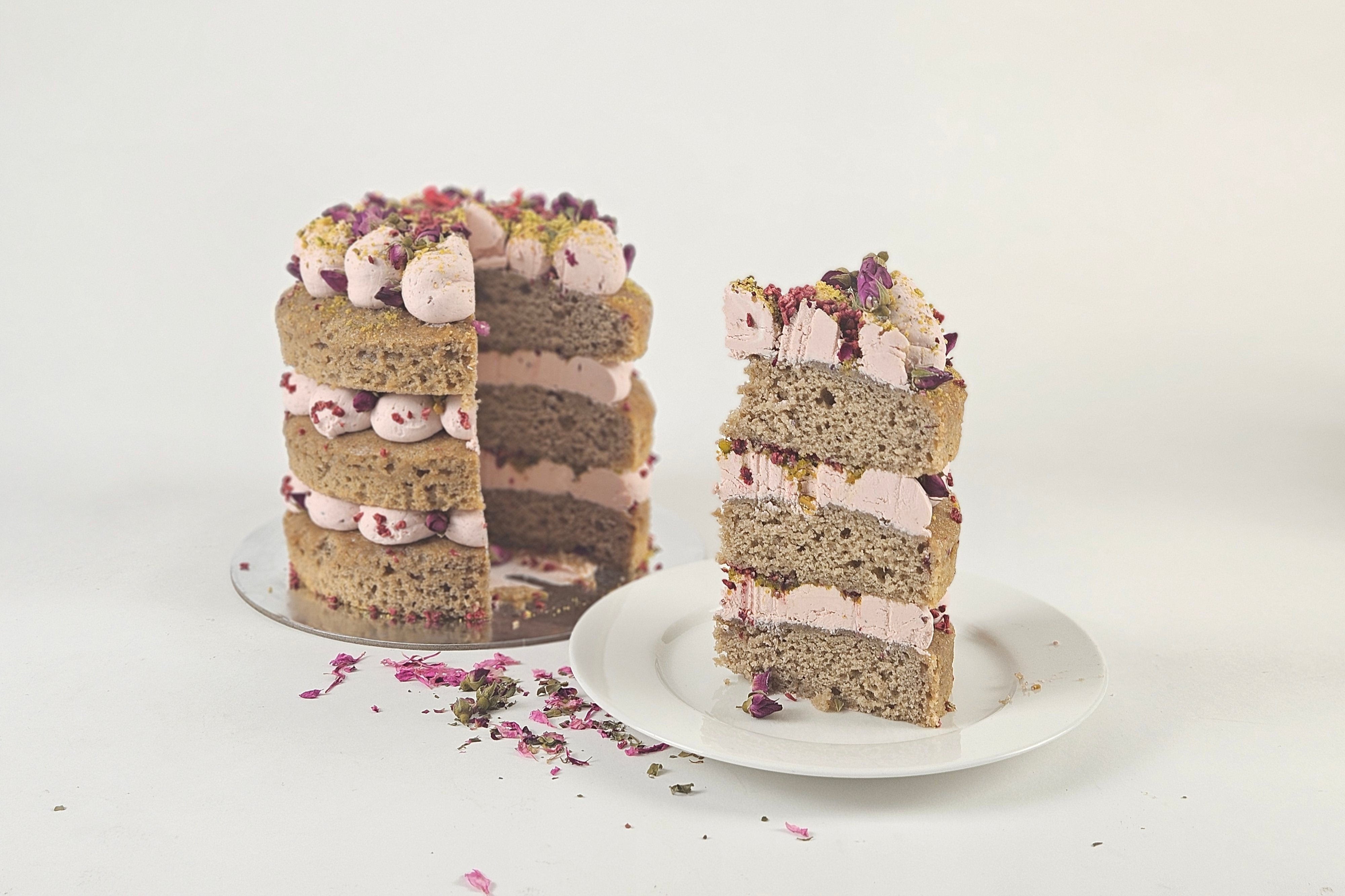 Raspberry Rosewater Cake Kit