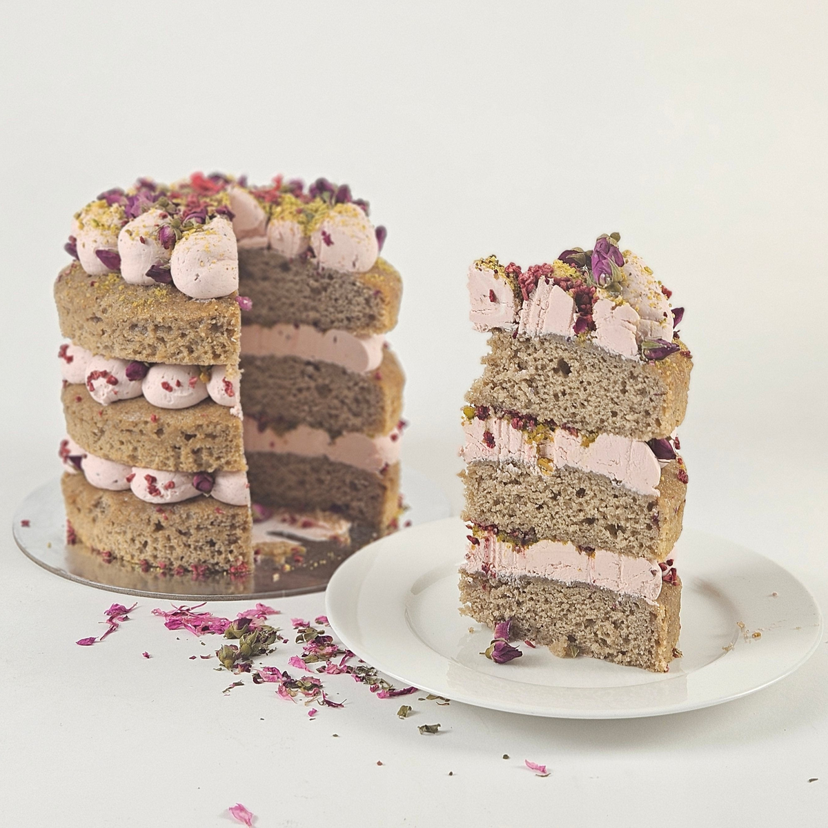 Raspberry Rosewater Cake Kit