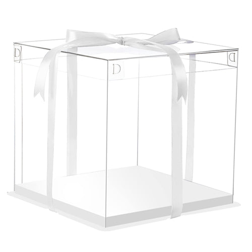 Clear Cake Box